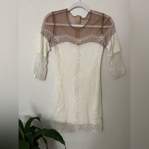 White dress size small